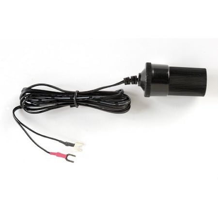 Upg Female 12v car adapter plug to  connectors  6ft cord D1765